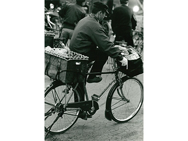 昭和34年～35年頃の郵便配達用自転車
