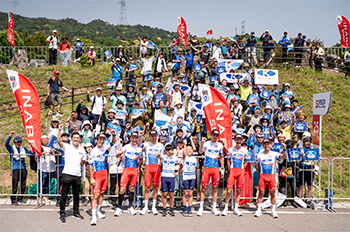 いなべステージ表彰式後のファンとの交流
